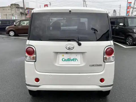 カタログ画像：ムーヴキャンバス （MOVE CANBUS） Ｘメイクアップリミテッド ＳＡⅢ 2019年10月 5BA-LA810S 660cc パールホワイトIII 燃費19.6km / l バック