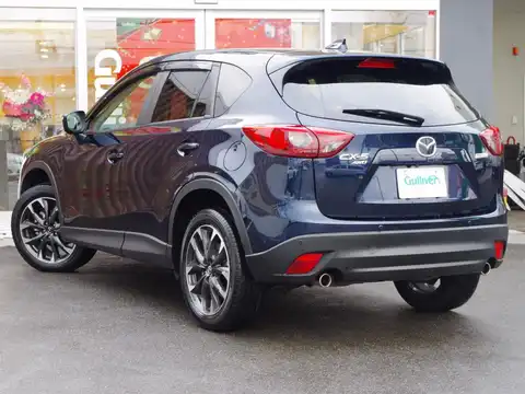 カタログ画像：ＣＸ－５ （CX-5） ＸＤ 2015年1月 LDA-KE2AW 2200cc ソウルレッドプレミアムメタリック 燃費18.0km / l バック