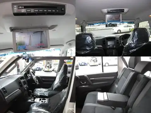 カタログ画像：パジェロ （PAJERO） ロング エクシードＸ 2008年10月 CBA-V97W 3800cc ウォームホワイトパール 内装