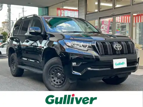 カタログ画像：ランドクルーザープラド （LAND CRUISER PRADO） ＴＸ 2022年8月 3BA-TRJ150W 2700cc ブラックorアティチュードブラックマイカ 燃費8.3km / l メイン（その他）