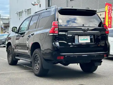 カタログ画像：ランドクルーザープラド （LAND CRUISER PRADO） ＴＸ 2022年8月 3BA-TRJ150W 2700cc ブラックorアティチュードブラックマイカ 燃費8.3km / l 外装