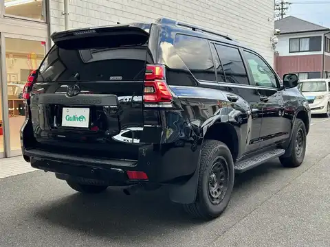カタログ画像：ランドクルーザープラド （LAND CRUISER PRADO） ＴＸ 2022年8月 3BA-TRJ150W 2700cc ブラックorアティチュードブラックマイカ 燃費8.3km / l 外装