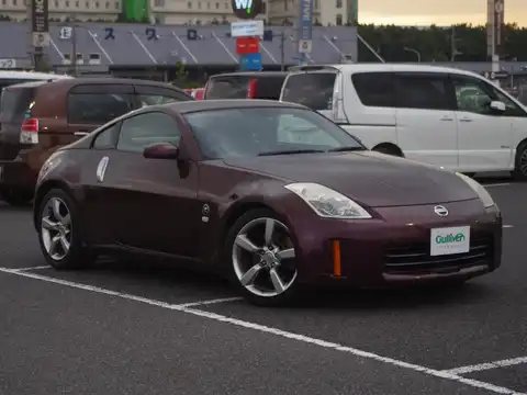 カタログ画像：フェアレディＺ （FAIRLADY Z） バージョンＴ 2008年1月 CBA-Z33 3500cc プレミアムミスティックマルーン（ＲＰ） 燃費9.2km / l メイン（その他）