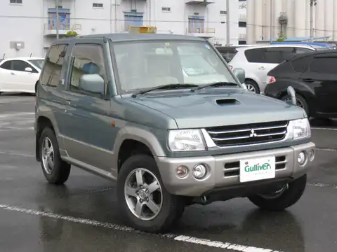 カタログ画像：パジェロミニ （PAJERO MINI） ブルームエディションＶＲ 2005年5月 TA-H58A 660cc ライトグリーンマイカ／ミディアムシルバーメタリック メイン（その他）