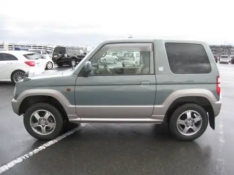 カタログ画像：パジェロミニ （PAJERO MINI） ブルームエディションＶＲ 2005年5月 TA-H58A 660cc ライトグリーンマイカ／ミディアムシルバーメタリック 外装