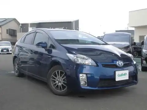 カタログ画像：プリウス （PRIUS） Ｓツーリングセレクション 2009年5月 DAA-ZVW30 1800cc ダークブルーマイカ 燃費35.5km / l メイン（その他）