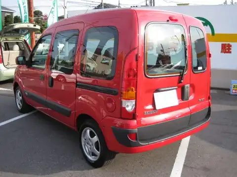 カタログ画像：カングー （KANGOO） １．６ 2007年1月 GH-KCK4M 1600cc カルメン・レッド バック