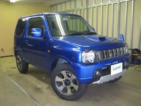 カタログ画像：ジムニー （JIMNY） クロスアドベンチャー 2012年5月 ABA-JB23W 660cc ブリーズブルーメタリック 燃費13.6km / l メイン（その他）