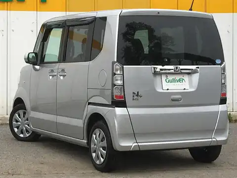 カタログ画像：Ｎ－ＢＯＸ＋ （N-BOX PLUS） Ｇ 2012年7月 DBA-JF1 660cc アラバスターシルバー・メタリック 燃費21.2km / l バック