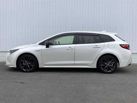 カタログ画像：カローラツーリング （COROLLA TOURING） ハイブリッド Ｇ 2024年4月 6AA-ZWE215W 1800cc スーパーホワイトⅡ 燃費27.5km / l 外装