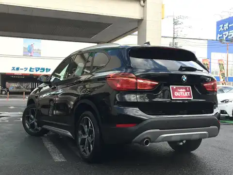 カタログ画像：Ｘ１ （X1） ｘＤｒｉｖｅ １８ｄ ｘライン 2018年1月 LDA-HT20 2000cc ブラック・サファイア（メタリック・カラー） 燃費19.6km / l バック