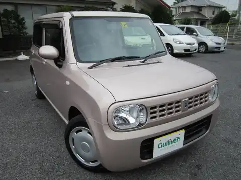 カタログ画像：アルトラパン （ALTO LAPIN） Ｇ 2013年6月 DBA-HE22S 660cc シャンパンピンクパールメタリック 燃費21.0km / l メイン（その他）