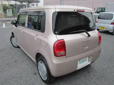 カタログ画像：アルトラパン （ALTO LAPIN） Ｇ 2013年6月 DBA-HE22S 660cc シャンパンピンクパールメタリック 燃費25.2km / l バック