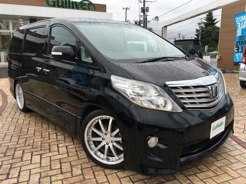 カタログ画像：アルファード （ALPHARD） ２４０Ｓ プライムセレクションⅡ 2010年4月 DBA-ANH25W 2400cc ブラック 燃費10.4km / l メイン（その他）