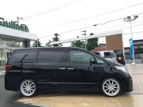 カタログ画像：アルファード （ALPHARD） ２４０Ｓ プライムセレクションⅡ 2010年4月 DBA-ANH25W 2400cc ブラック 燃費10.4km / l 外装