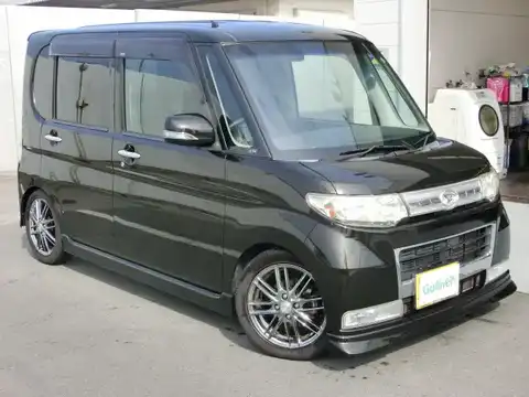 カタログ画像：タント （TANTO） カスタムＶセレクションターボ 2008年12月 CBA-L375S 660cc ブラックマイカ 燃費19.2km / l メイン（その他）