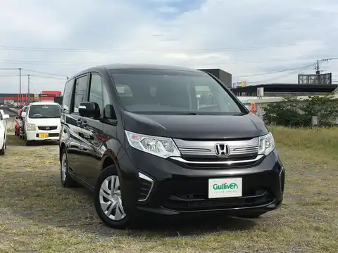 カタログ画像：ステップワゴン （STEPWAGON） Ｇ 2015年4月 DBA-RP1 1500cc クリスタルブラック・パール 燃費17.0km / l メイン（その他）