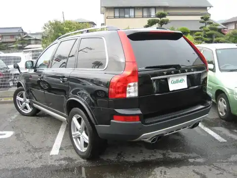 カタログ画像：ＸＣ９０ （XC90） ３．２ Ｒデザイン 2008年8月 CBA-CB6324AW 3200cc ブラックサファイヤメタリック 燃費7.8km / l バック