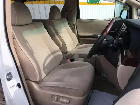 カタログ画像：アルファード （ALPHARD） ２４０Ｇ 2008年8月 DBA-ANH25W 2400cc ゴールドパールクリスタルシャイン 燃費11.4km / l 内装