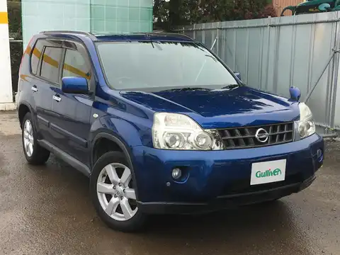 カタログ画像：エクストレイル （X-TRAIL） ２０Ｘ 2009年4月 DBA-NT31 2000cc サファイアブルー（ＰＭ） 燃費13.2km / l メイン（その他）