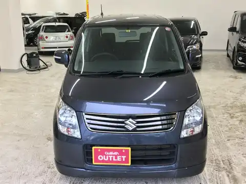 カタログ画像：ワゴンＲ （WAGON R） ＦＸリミテッド 2010年8月 DBA-MH23S 660cc ルナグレーパールメタリック 燃費19.0km / l フロント