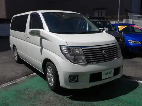 カタログ画像：エルグランド （ELGRAND） ２５０Ｖ 2007年10月 CBA-MNE51 2500cc ホワイトパール（３Ｐ） 燃費8.4km / l メイン（その他）