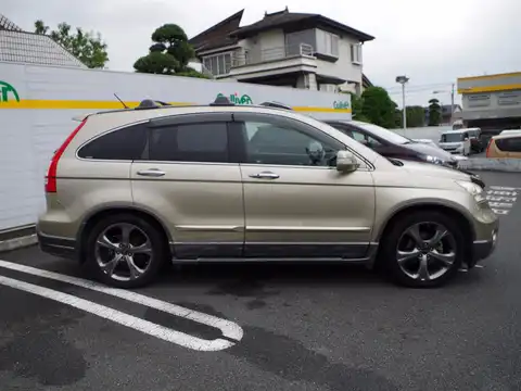 カタログ画像：ＣＲ－Ｖ （CR-V） Ｘ 2006年10月 DBA-RE4 2400cc ボレゴベージュ・メタリック 燃費11.6km / l 外装