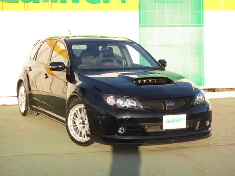 カタログ画像：インプレッサ （IMPREZA） ＷＲＸ ＳＴＩ 2007年10月 CBA-GRB 2000cc オブシディアンブラック・パール 燃費10.4km / l メイン（その他）