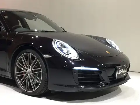 カタログ画像：９１１ （911） ９１１カレラ４Ｓ 2017年9月 ABA-991J1 3000cc ブラック フロント