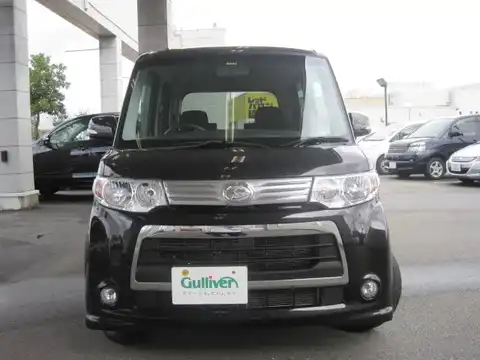 カタログ画像：タント （TANTO） カスタムＬ 2012年9月 DBA-L375S 660cc ブラックマイカメタリック 燃費25.0km / l フロント