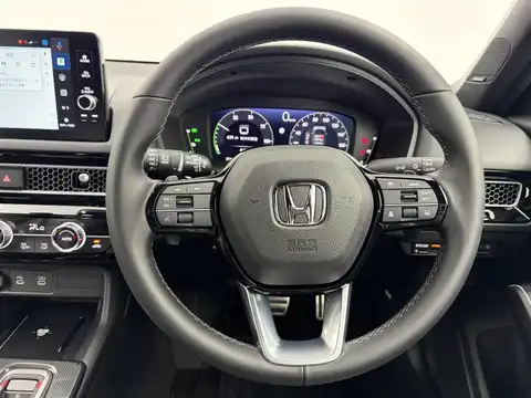 カタログ画像：シビック （CIVIC） タイプＲ レーシングブラックパッケージ 2025年9月 6BA-FL5 2000cc 燃費12.5km / l 内装