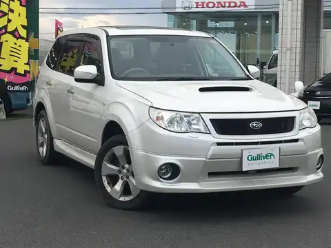 カタログ画像：フォレスター （FORESTER） ２．０ＸＴ プラチナレザーセレクション 2007年12月 CBA-SH5 2000cc サテンホワイト・パール 燃費12.2km / l メイン（その他）