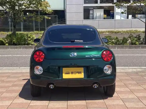 カタログ画像：コペン （COPEN） クーペ 2019年1月 DBA-LA400K改 660cc ブリティッシュグリーンマイカ バック