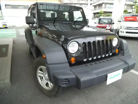 カタログ画像：ジープ・ラングラー （JEEP WRANGLER） スポーツ４ＡＴ 2007年3月 ABA-JK38S 3800cc ブラッククリアコート 燃費7.1km / l メイン（その他）