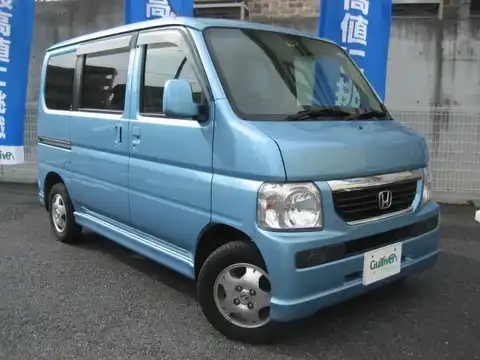 カタログ画像：バモス （VAMOS） Ｌ 2007年2月 ABA-HM2 660cc トルマリンブルー・メタリック 燃費14.6km / l メイン（その他）