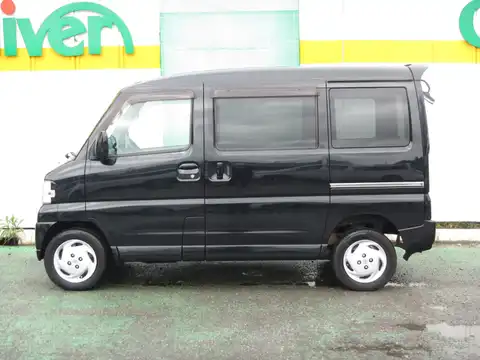 カタログ画像：クリッパーリオ （CLIPPER RIO） Ｅ ＦＯＵＲ スペシャルパック装着車 2008年12月 ABA-U72W 660cc ブラック（Ｐ） 外装