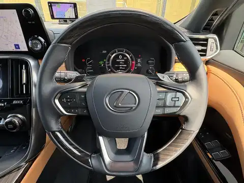 カタログ画像：ＬＸ （LX） ＬＸ６００ オフロード 2022年1月 3BA-VJA310W 3500cc ソニッククォーツ 燃費8.1km / l 内装