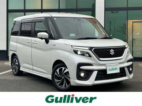 カタログ画像：ソリオバンディット （SOLIO BANDIT） ハイブリッドＭＶ 2020年12月 5AA-MA37S 1200cc ピュアホワイトパール 燃費18.4km / l メイン（その他）
