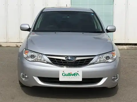 カタログ画像：インプレッサ （IMPREZA） １．５ｉ コンフォートセレクションⅡ 2009年4月 DBA-GH2 1500cc スパークシルバー・メタリック 燃費15.6km / l フロント