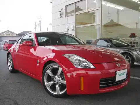 カタログ画像：フェアレディＺ （FAIRLADY Z） バージョンＴ 2005年9月 CBA-Z33 3500cc バーニングレッド 燃費9.0km / l メイン（その他）