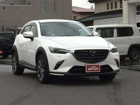 カタログ画像：ＣＸ－３ （CX-3） ２０Ｓ プロアクティブ Ｓパッケージ 2019年10月 6BA-DKEFW 2000cc スノーフレイクホワイトパールマイカ 燃費16.0km / l 外装