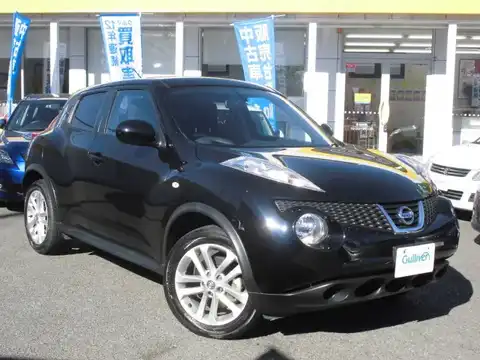 カタログ画像：ジューク （JUKE） １６ＧＴ 2010年11月 CBA-F15 1600cc サファイアブラック（Ｐ） 燃費13.0km / l メイン（その他）