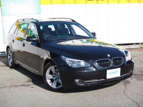 カタログ画像：５シリーズ （5 SERIES） ５２５ｉツーリング 2007年6月 ABA-PU25 2500cc ブラックⅡ 燃費8.5km / l メイン（その他）