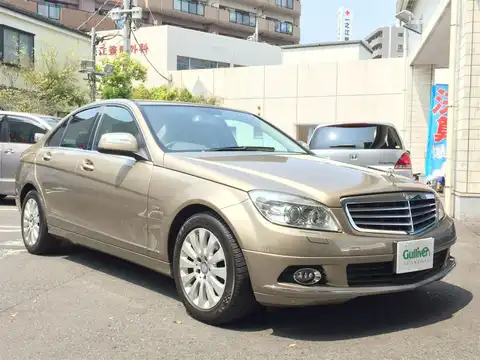 カタログ画像：Ｃクラス （C-CLASS） Ｃ２００コンプレッサー エレガンス 2007年6月 DBA-204041 1800cc サニディンベージュ（Ｍ） 燃費11.2km / l メイン（その他）