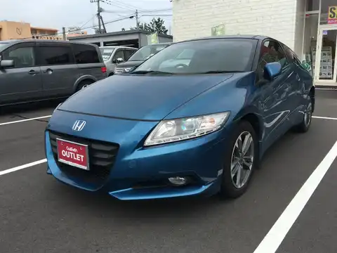 カタログ画像：ＣＲ－Ｚ （CR-Z） αブラックレーベル 2011年8月 DAA-ZF1 1500cc ホライゾンターコイズ・パール 燃費22.8km / l 外装