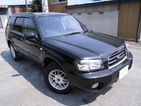 カタログ画像：フォレスター （FORESTER） Ｘ２０ 2002年2月 TA-SG5 2000cc ブラックトパーズマイカ 燃費13.6km / l メイン（その他）