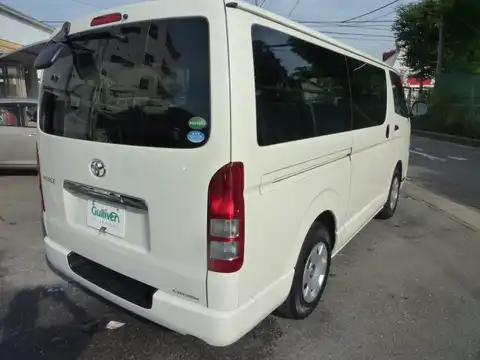 カタログ画像：ハイエースバン （HIACE VAN） ＤＸ ＧＬパッケージ仕様車 2010年7月 LDF-KDH206V 3000cc ホワイト 燃費12.8km / l 外装