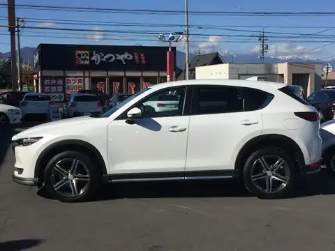 カタログ画像：ＣＸ－５ （CX-5） ＸＤ プロアクティブ 2020年12月 3DA-KF2P 2200cc スノーフレイクホワイトパールマイカ 燃費16.6km / l 外装