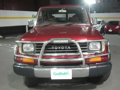 カタログ画像：ランドクルーザープラド （LAND CRUISER PRADO） ４ドア プラドＳＸワイド 1992年8月 Q-LJ78W 2400cc アクティブロード・トーニング フロント