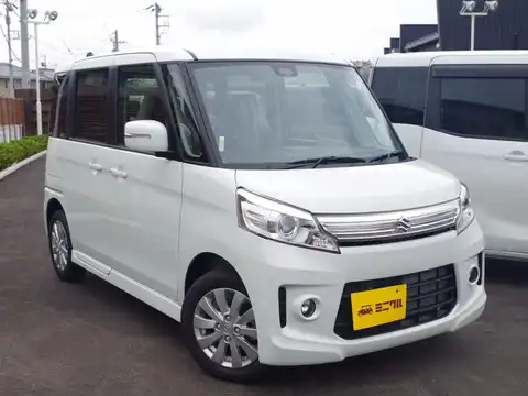 カタログ画像：スペーシアカスタム （SPACIA CUSTOM） ＧＳ 2014年4月 DBA-MK32S 660cc パールホワイト 燃費26.8km / l メイン（その他）